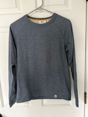 Fjallraven Womens Heather Slate Crewneck Sweater